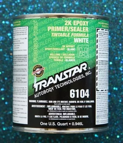 TRANSTAR 6104 2k Epoxy White Primer / Sealer QUART