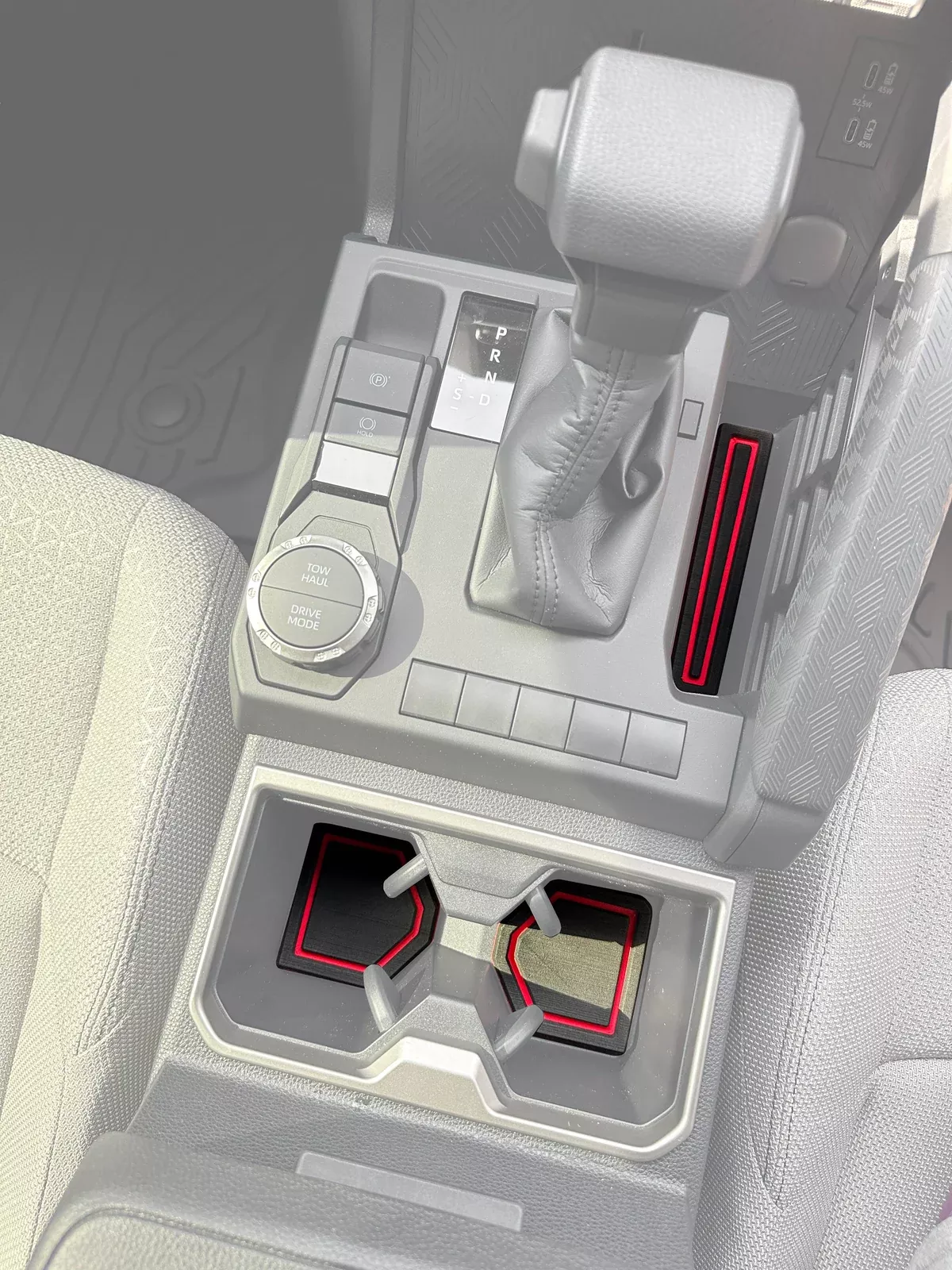 Tufskinz Center Console/Cupholder Inserts For 4Runner (2025-Current)