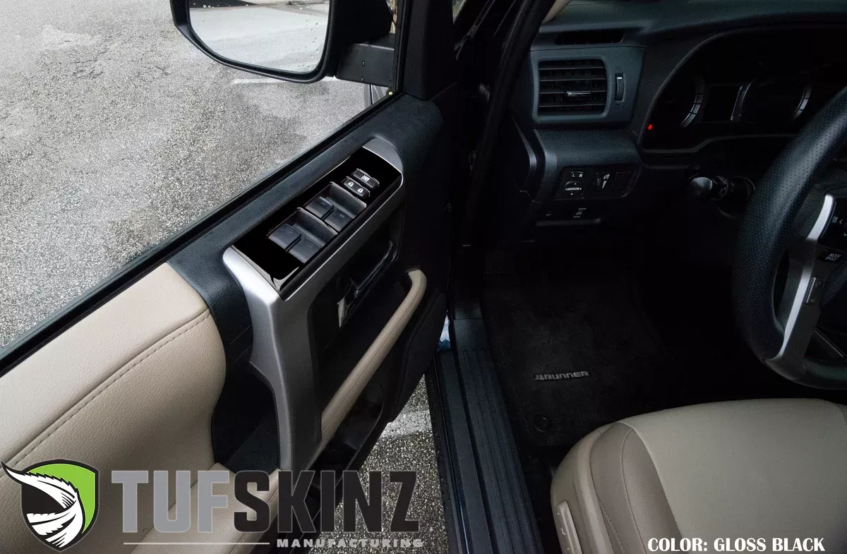 Tufskinz Side Door Control Accent Trim For 4Runner (2014-2024)