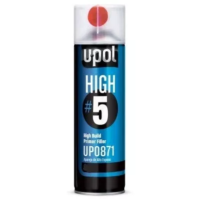 U-Pol HIGH #5 Ready to Use 1K High Build Primer, White/Gray/Beige