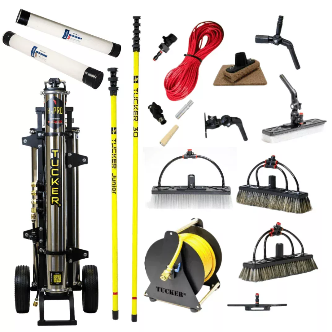 Ultimate H2PRO Residential Kit – The Best RO/DI Window Cleaning System for Residential Professionals