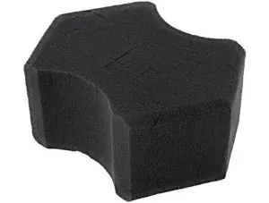 Ultra Black ABSOLUTE Wash Sponge – Premium Ergonomic Car Wash Sponge for Rinseless & Soap Washes