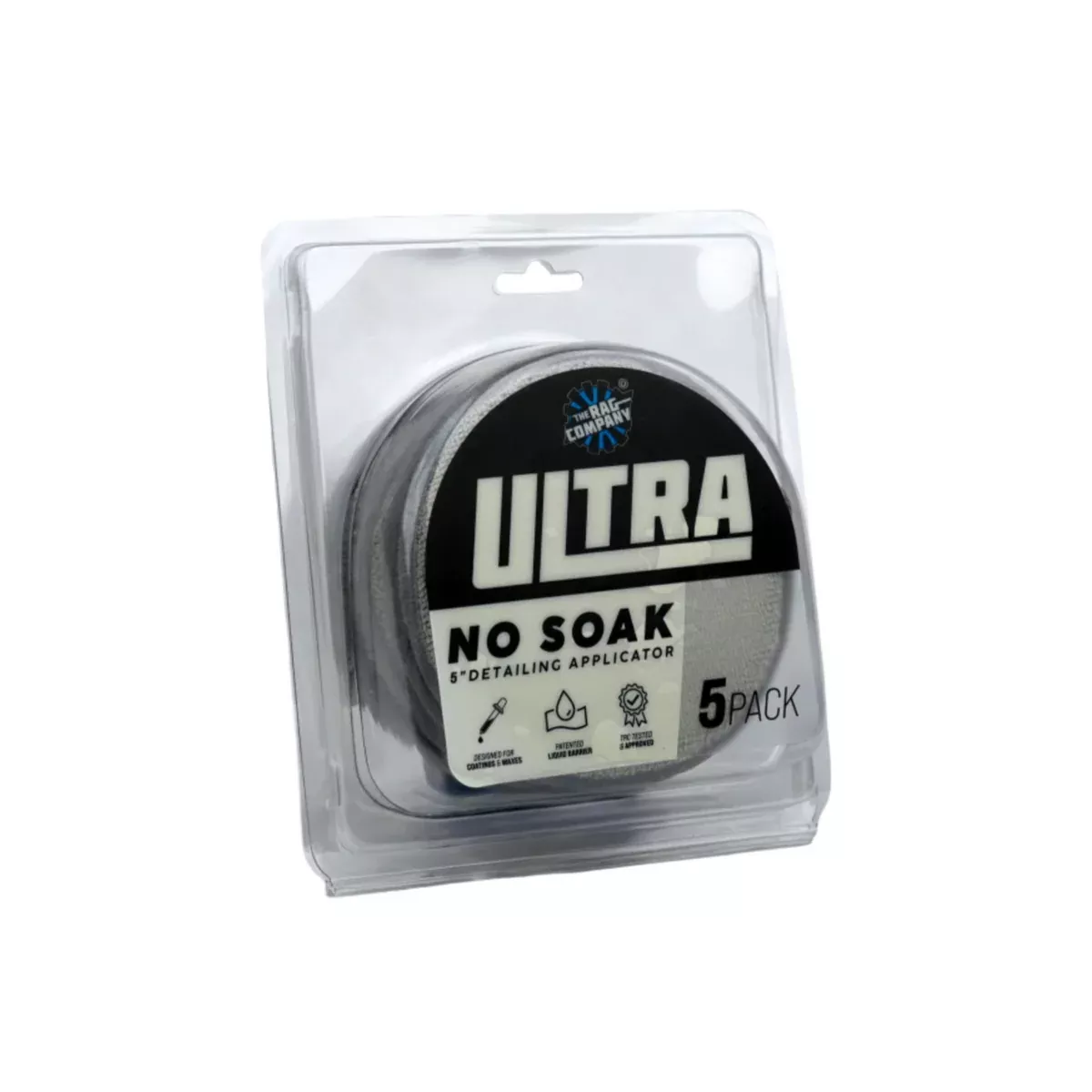 ULTRA No Soak Round Applicator (5-Pack)