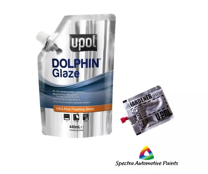 Upol Dolphin Glaze. Premium Self Levelling Finishing Putty. 440ml.