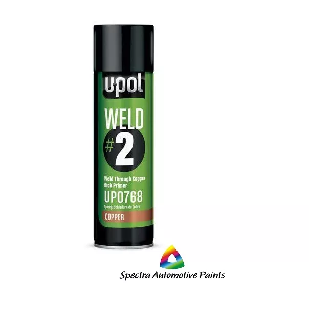 Upol Weld #2 Weld Through Copper Rich Primer 450ml Aerosol