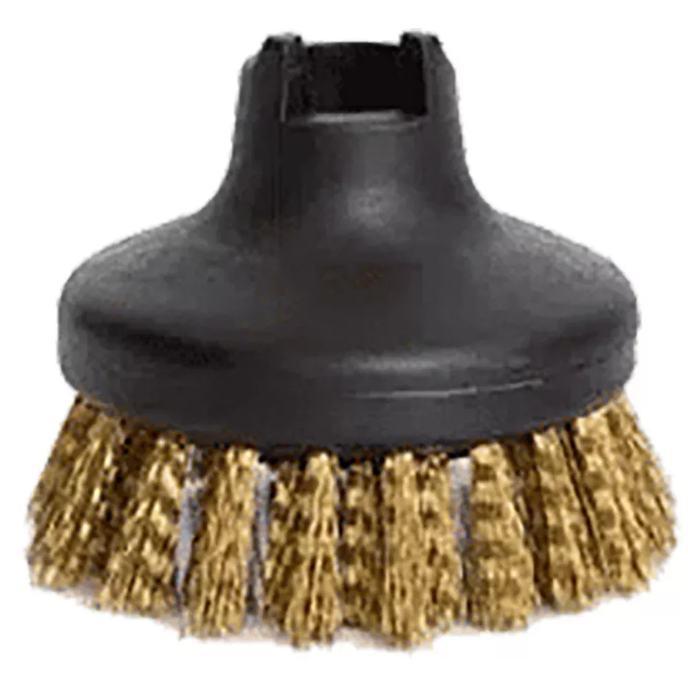 US Steam 3" Round Brass Brush (3-Pack)