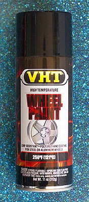 VHT SP187 Wheel & Rim Gloss Black High Temp 11 oz