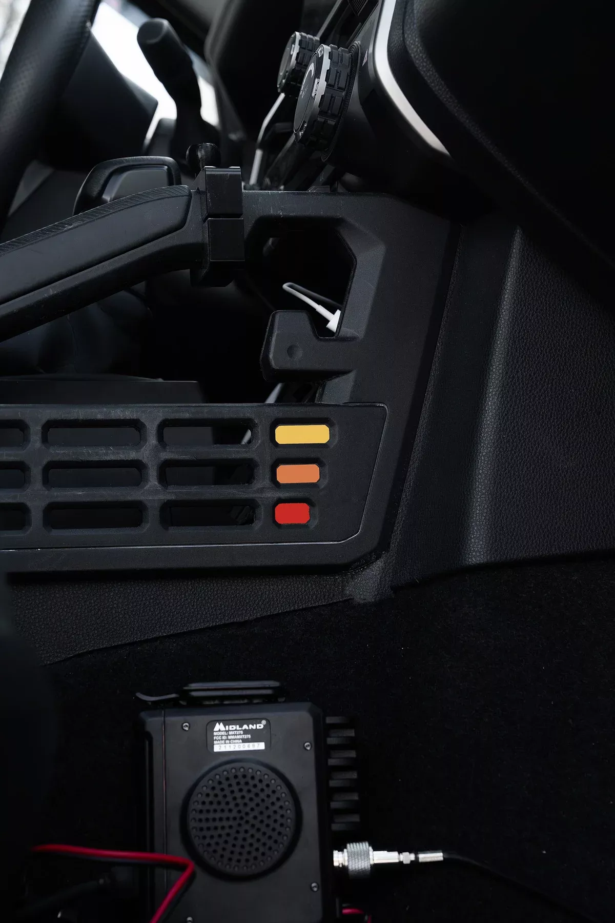 Vinyl Garage Center Console Molle Decal For 4Runner (2025-Current)