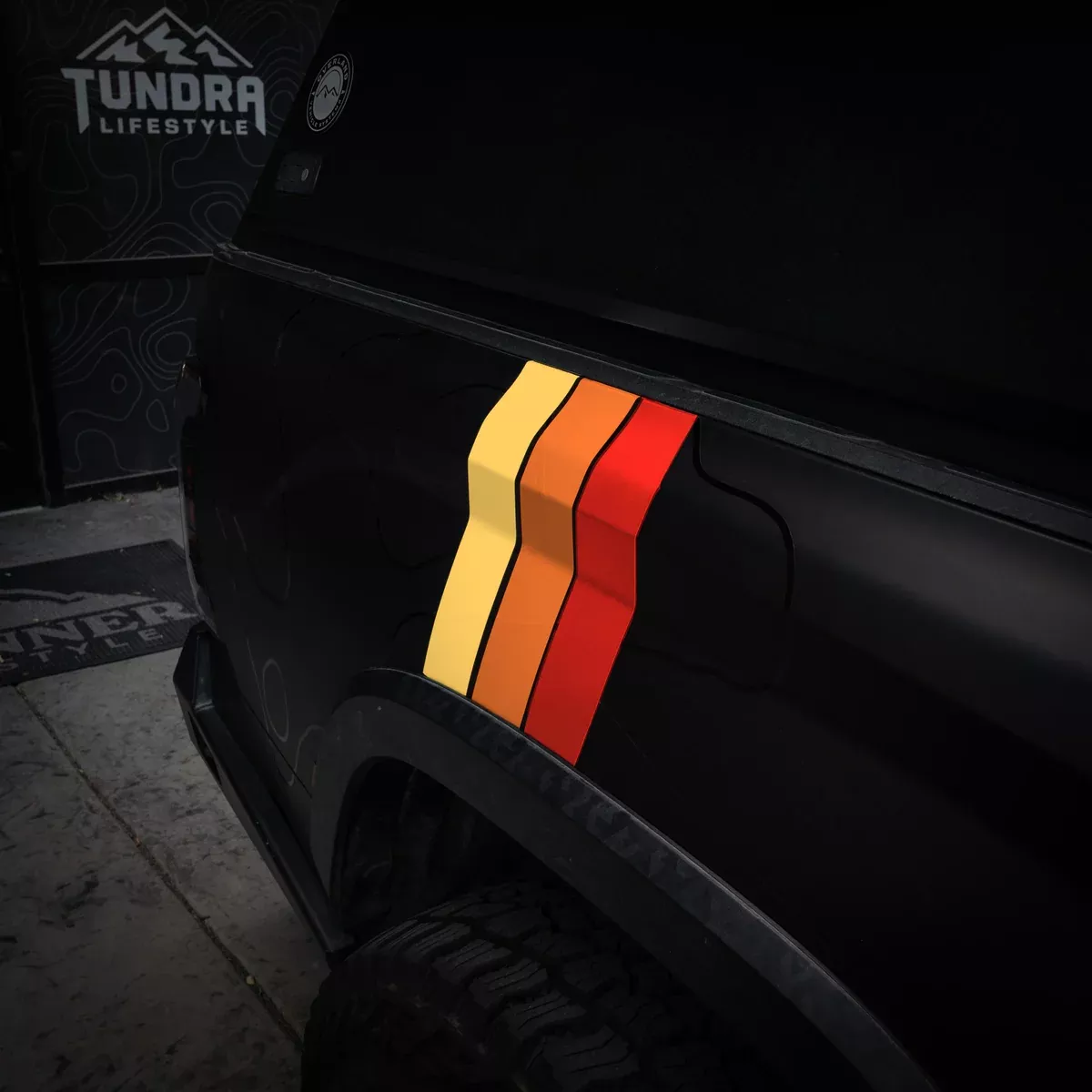 Vinyl Garage Large Universal Stripe Decal