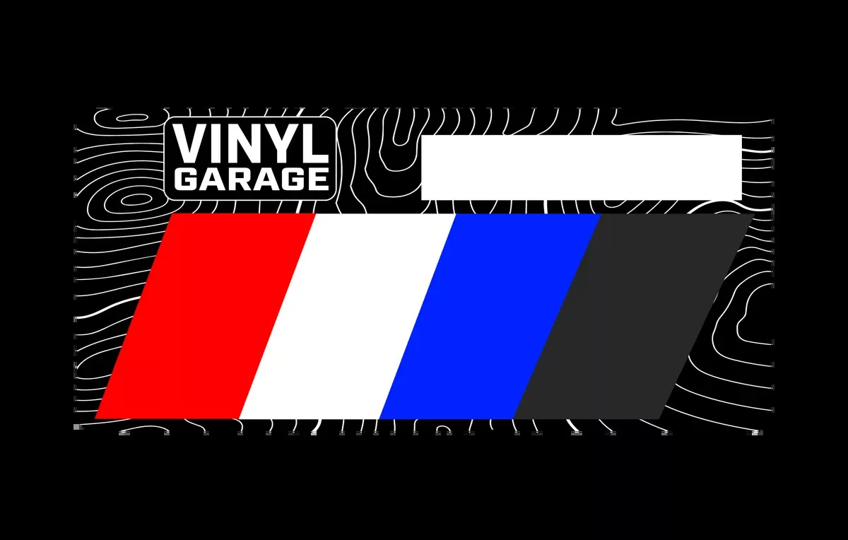 Vinyl Garage Universal 4 Stripe Decal