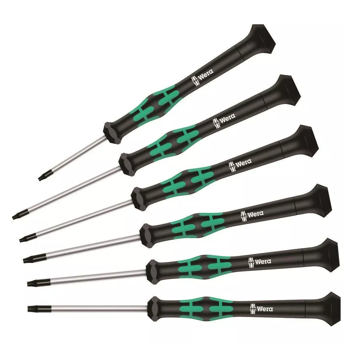 Wera 2067/6 Kraftform Micro Precision TORX HF Screwdriver Set 05345277001