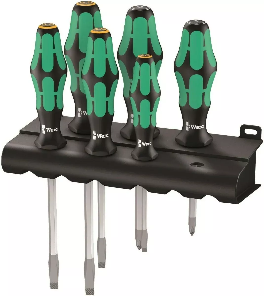 Wera 334/355 SK/6 Kraftform Plus Lasertip Screwdriver Set 05007681001