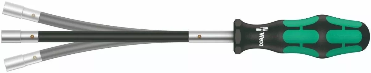 Wera 391 Kraftform Plus Flexible Nut Driver 8mm x 160mm 05028152001