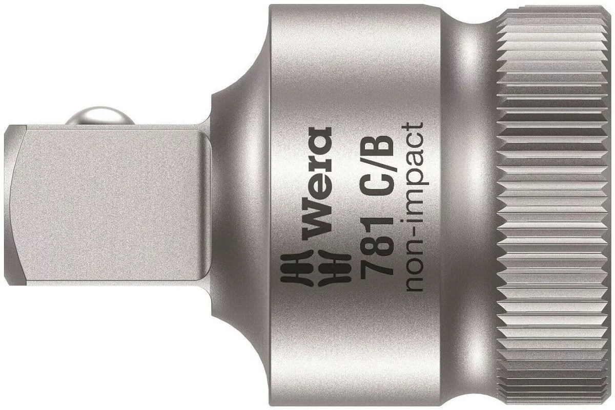 Wera 781 C/B Socket Wrench Adapter 1/2" Drive 05042674001