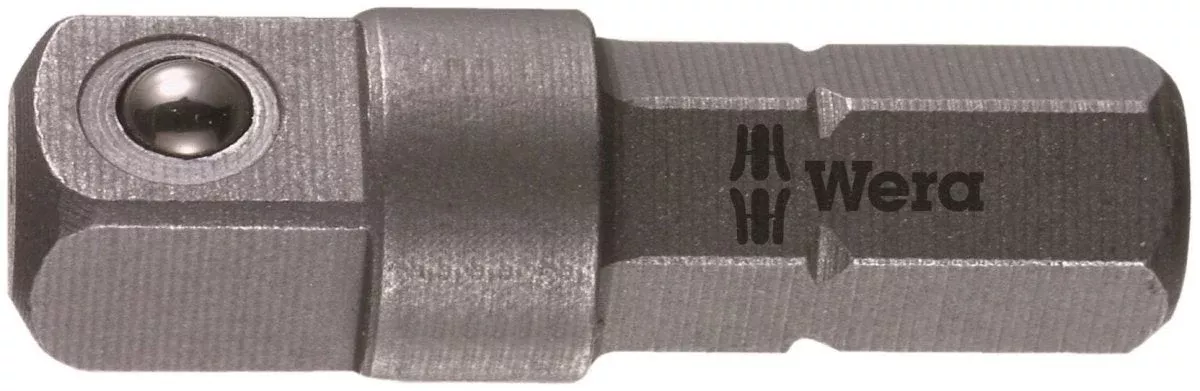 Wera 870/1 Socket Wrench Adaptor 1/4" Drive 05136000001