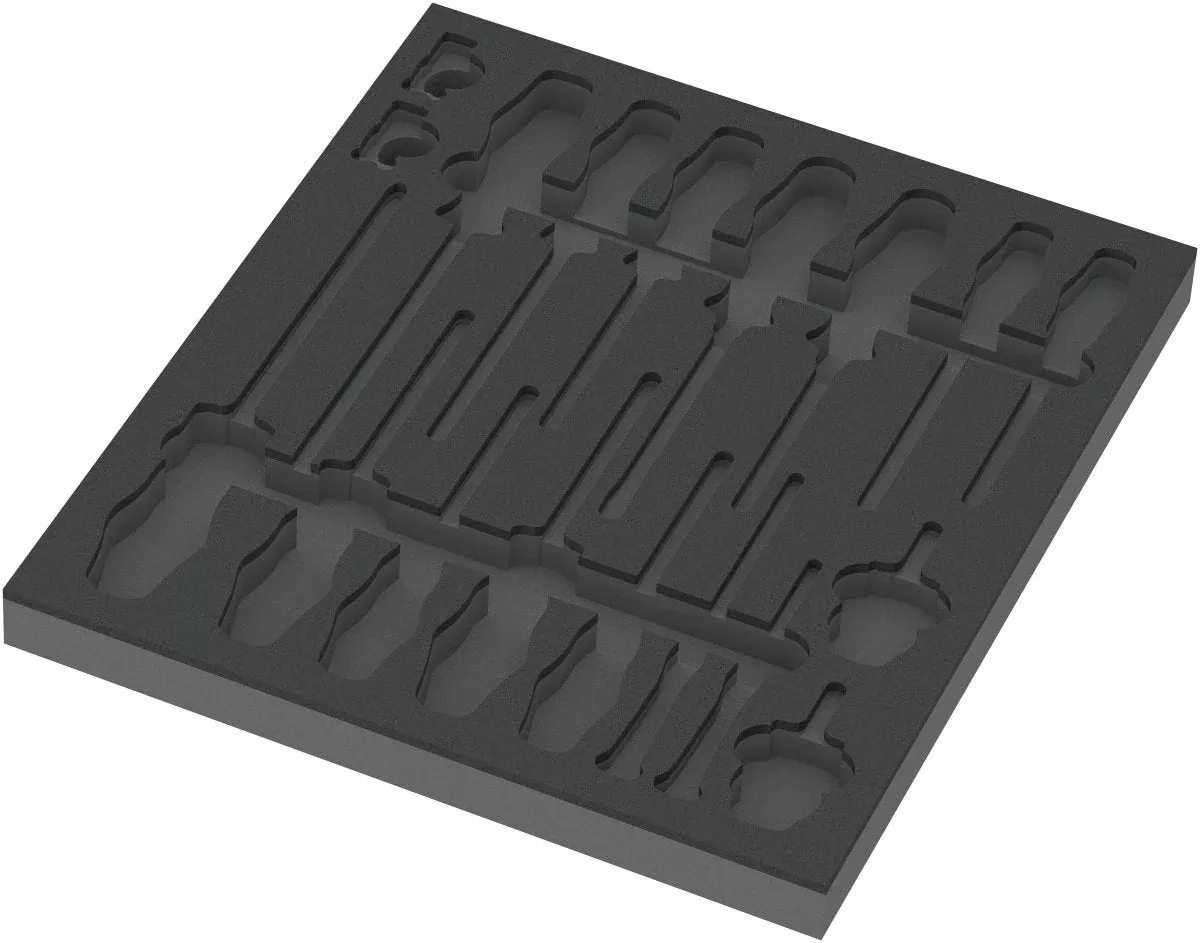Wera 9810 Foam Insert Screwdriver Set 1 Empty 05137310001