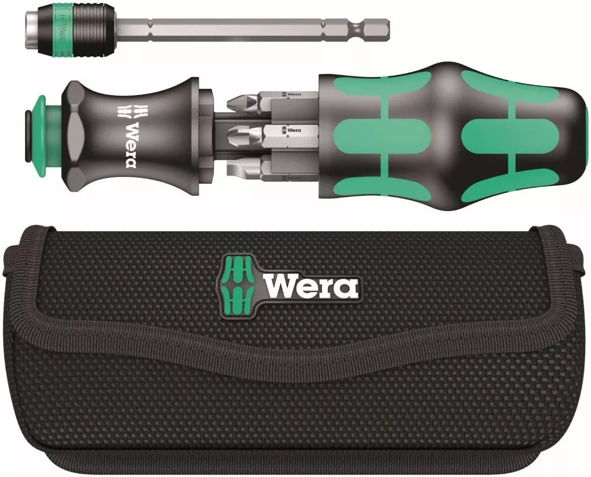 Wera Kraftform Kompakt 25 Combination Driver Magazine and Pouch Set 05051024001