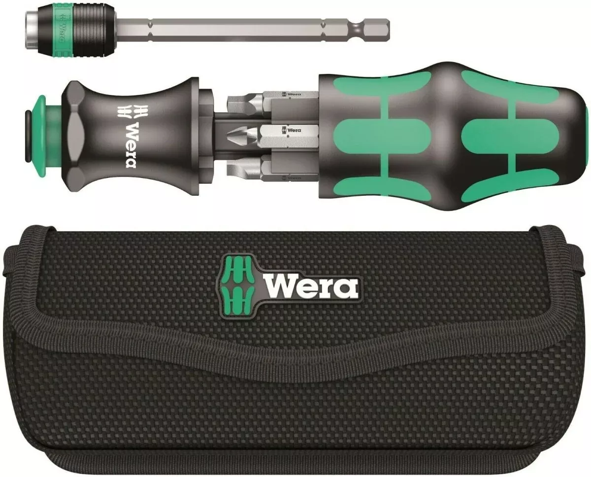 Wera Kraftform Kompakt 26 Combination Driver Magazine and Pouch Set 05051025001