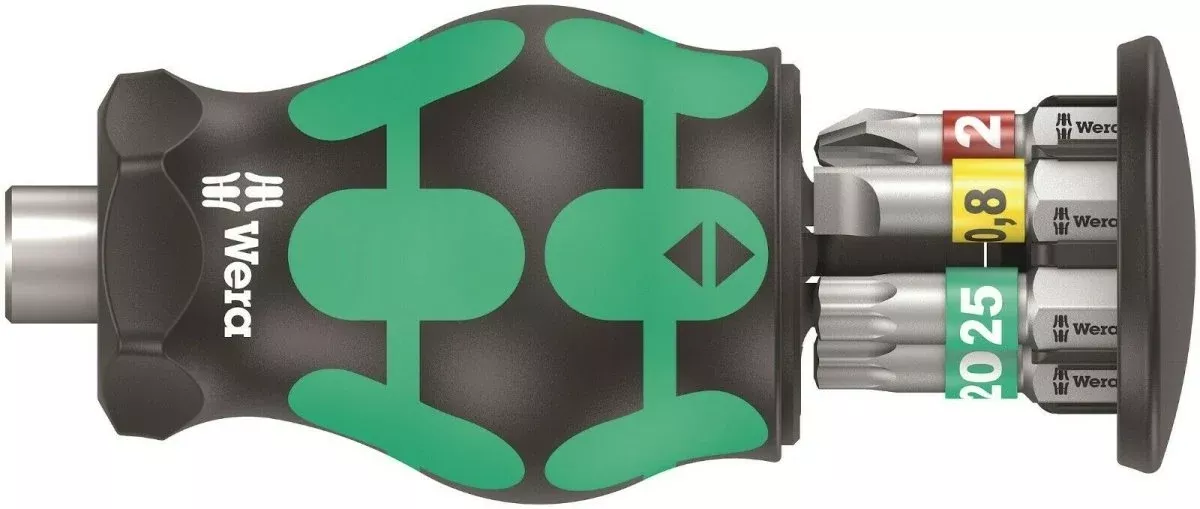 Wera Kraftform Kompakt Stubby Magazine 1 Screwdriver Set 05008873001