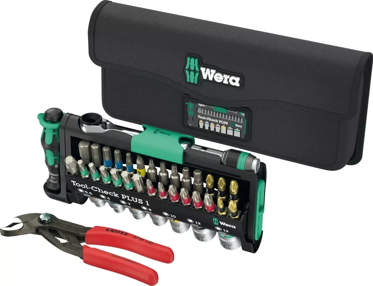 Wera Tool-Check Combi 1 40 Pieces Metric 05049070001