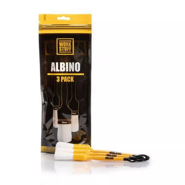 WORK STUFF Detailing Brush Albino 3 pack