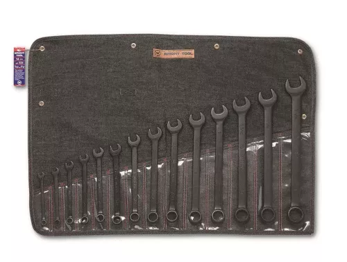 Wright Tool WRIGHTGRIP 2.0 12 Point Black Combination Wrench Set SAE 721