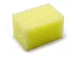 Yellow Bug Block – Large | Premium Honeycomb Bug & Tar Removal Sponge for Cars, Trucks & RVs