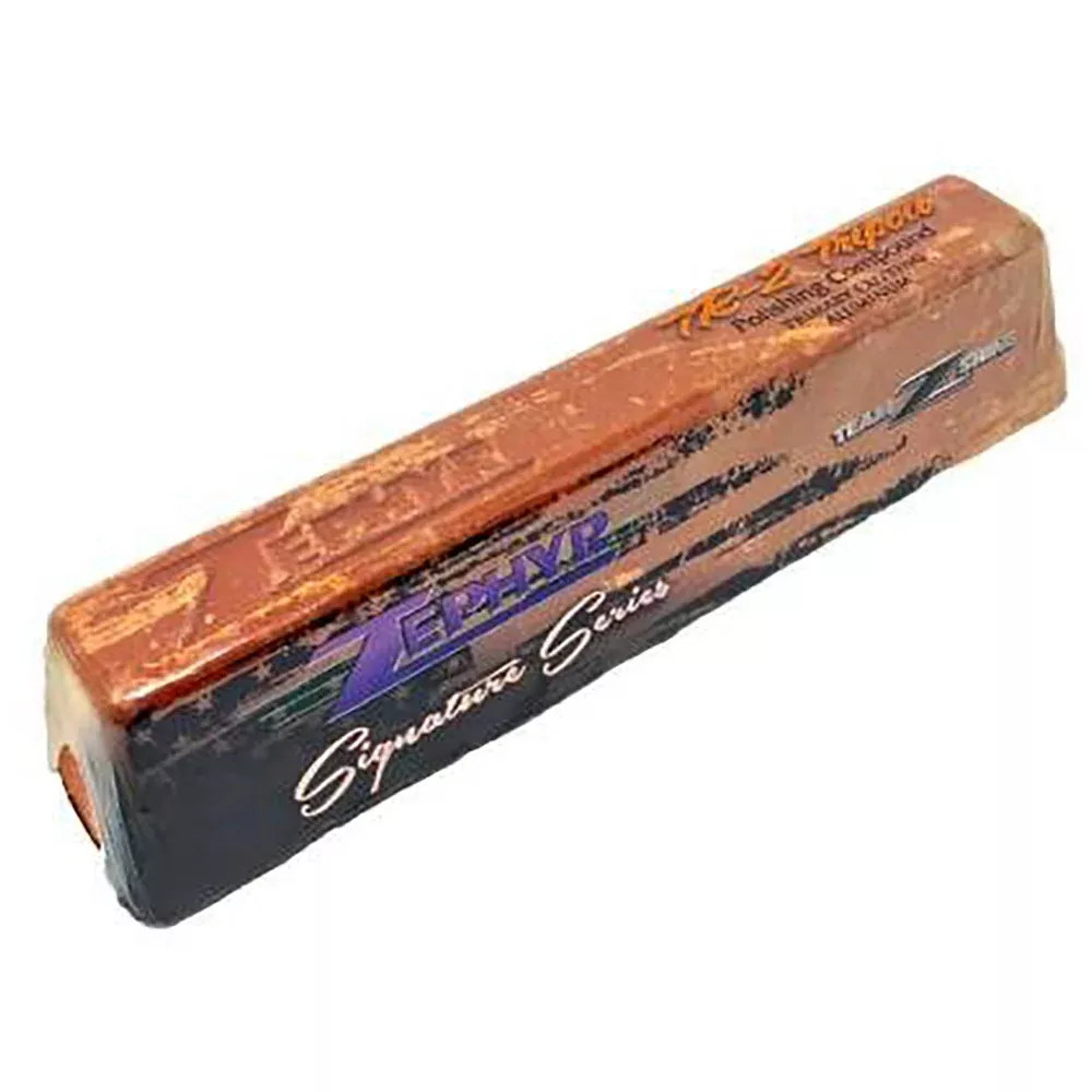 Zephyr Metal Polishing Compound Bar - TR-2 Brown Tripoli - Primary Cut