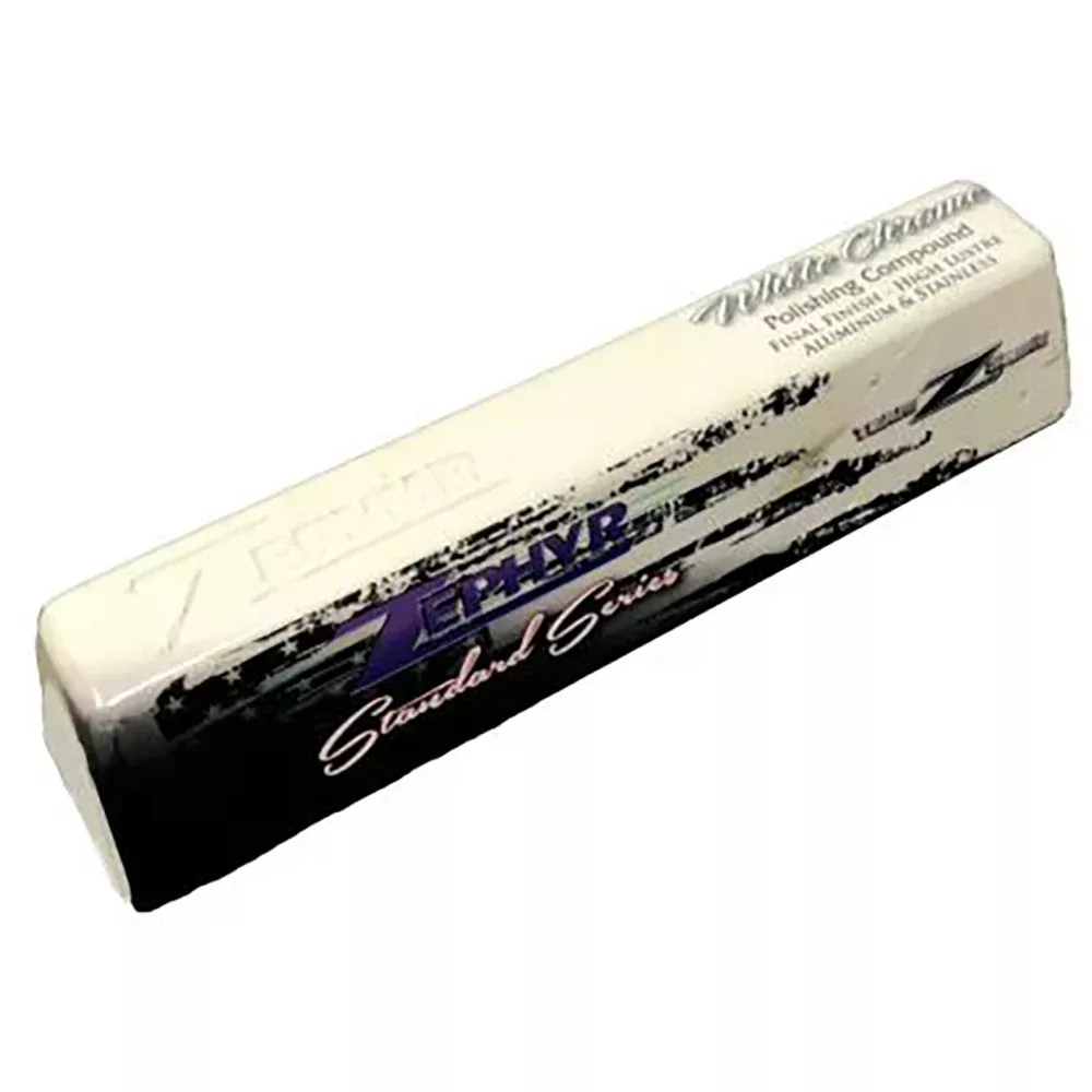 Zephyr Metal Polishing Compound Bar - White Chrome Compound - Finishing