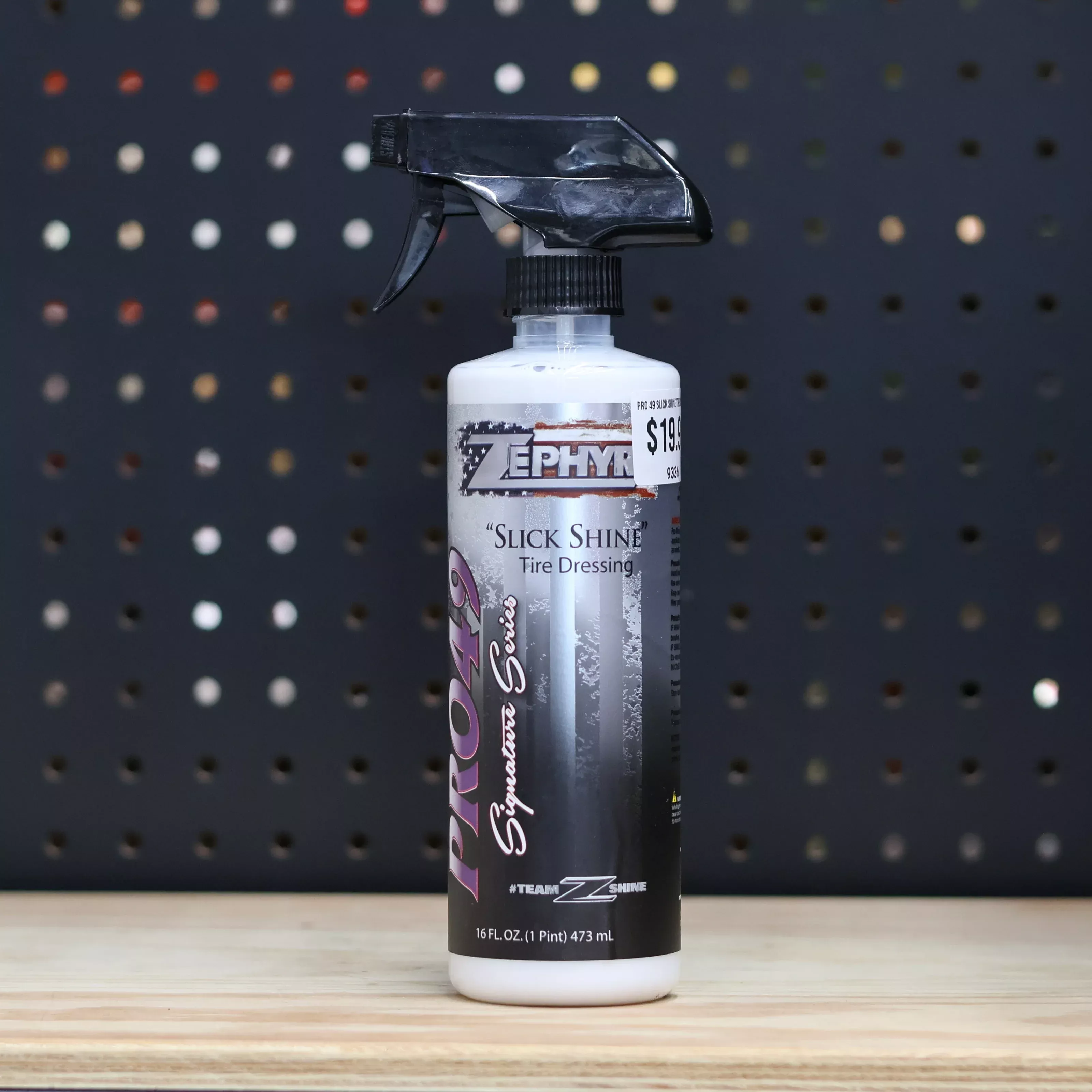 Zephyr Pro 49 Slick Shine Tire Dressing